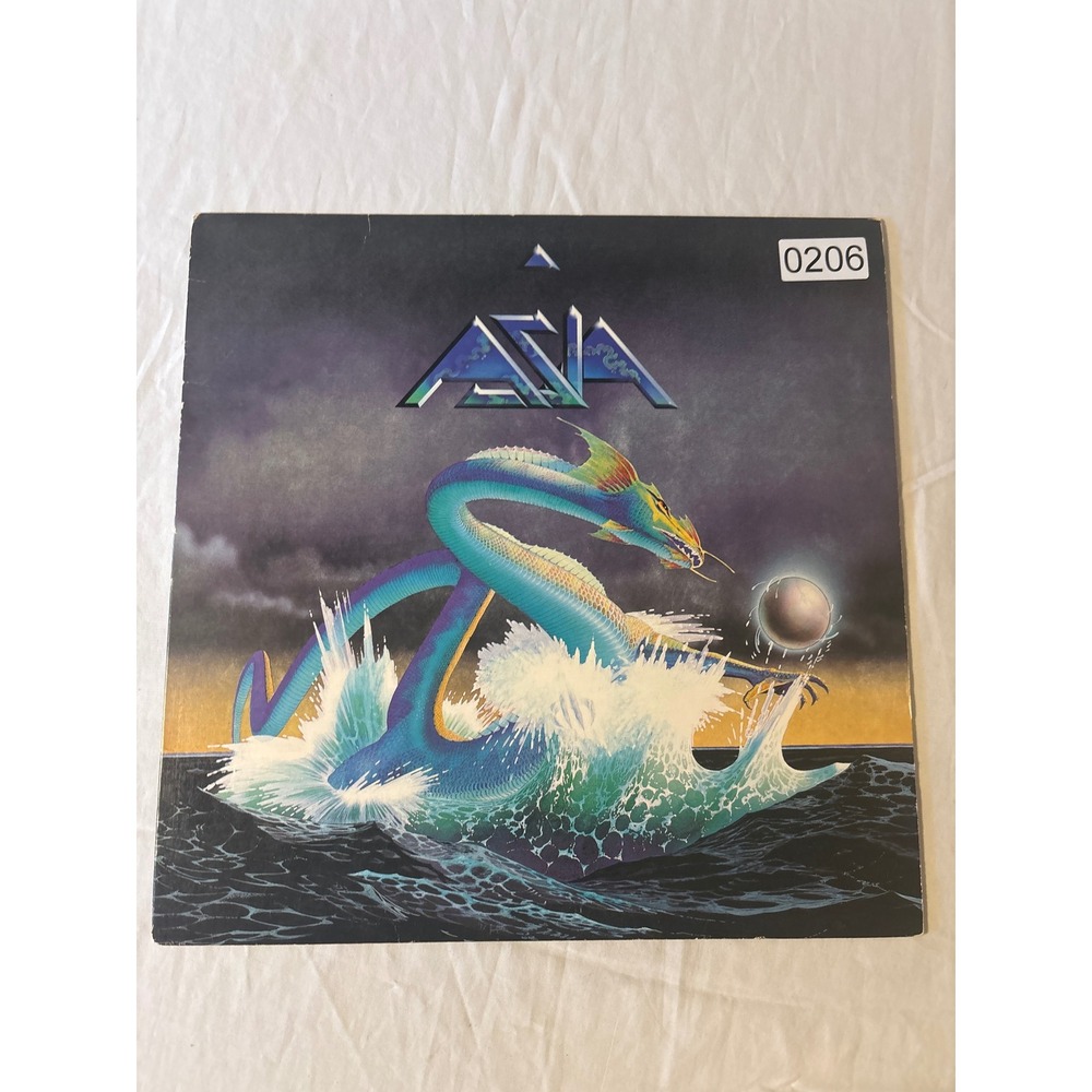 Asia Self-Titled Vinyl LP‎ Album 12" Black 1982 Good Geffen GHS 2008 Prog Rock